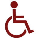 Rollstuhlfahrer-Icon